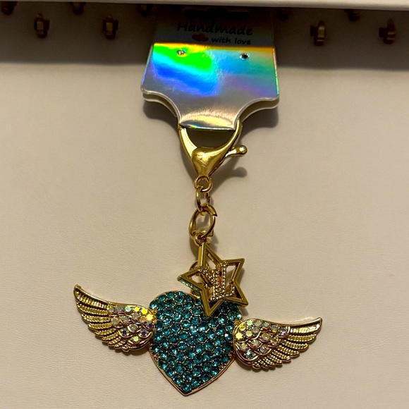 Upcycled LV Charm Key/Bag Charm - Picture 1 of 2